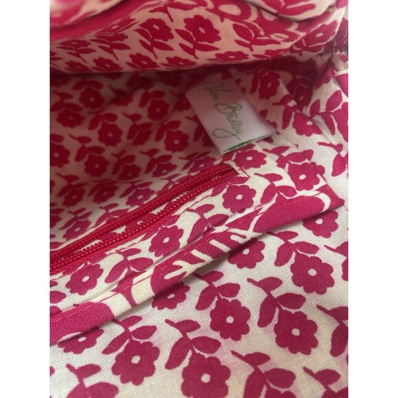 Vera Bradley Alice Kisslock Shoulder Bag-Twilly Birds Pink Pattern-Retired - Picture 10 of 16